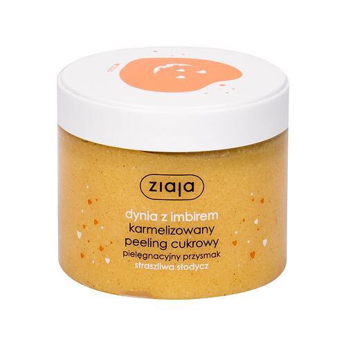 Tělový peeling Ziaja Pumpkin With Ginger Sugar Body Scrub 300 ml poškozený flakon