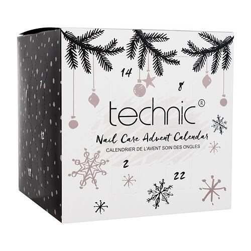 Lak na nehty Technic Nail Care Advent Calendar 1 ks poškozená krabička Kazeta