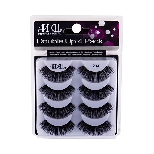 Umělé řasy Ardell Double Up  204 4 ks Black poškozená krabička