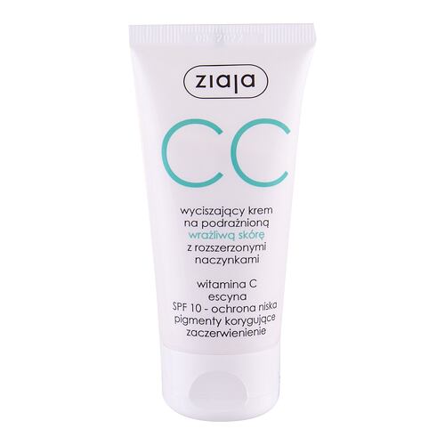 CC krém Ziaja CC Cream SPF10 50 ml poškozená krabička