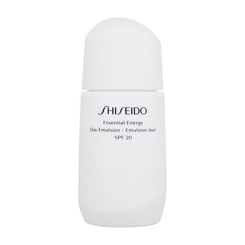 Pleťový gel Shiseido Essential Energy Day Emulsion SPF20 75 ml poškozená krabička