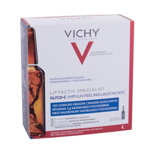 Pleťové sérum Vichy Liftactiv Glyco-C Night Peel Ampoules 60 ml poškozená krabička