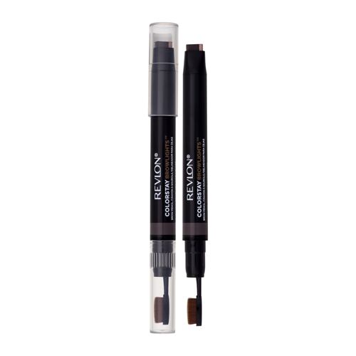 Tužka na obočí Revlon Colorstay Browlights Pomade Pencil 1,1 g 409 Grey Brown