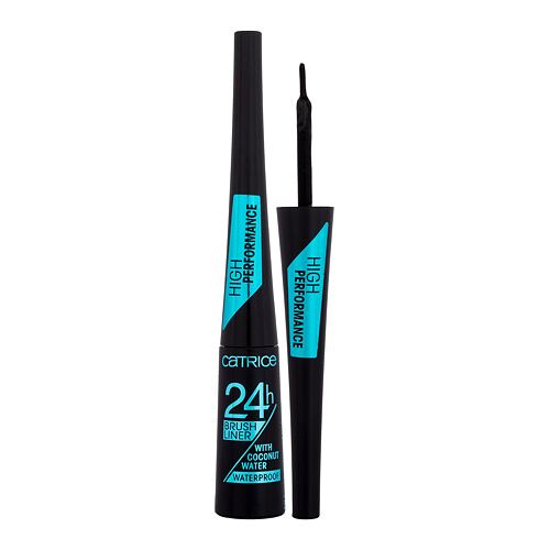 Oční linka Catrice 24H Brush Liner Waterproof 3 ml 010 Ultra Black Waterproof