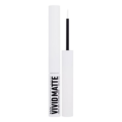 Oční linka NYX Professional Makeup Vivid Matte 2 ml 02 White