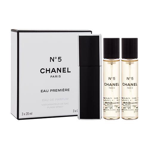 Parfémovaná voda Chanel No.5 Eau Premiere Twist and Spray 3x20 ml poškozená krabička