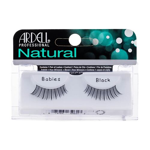 Umělé řasy Ardell Natural Babies 1 ks Black poškozená krabička