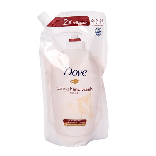 Tekuté mýdlo Dove Fine Silk Náplň 500 ml poškozený obal