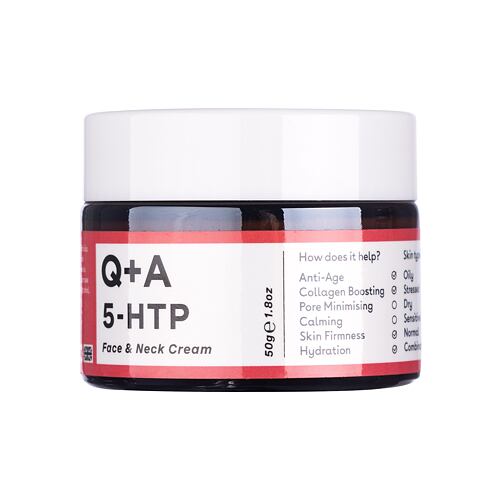 Denní pleťový krém Q+A 5 - HTP Face & Neck 50 g poškozená krabička