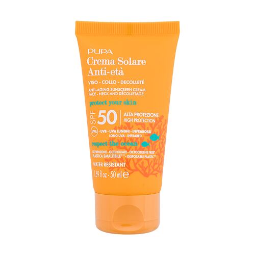Opalovací přípravek na obličej Pupa Sunscreen Anti-Aging Cream SPF50 50 ml