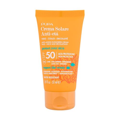 Opalovací přípravek na obličej Pupa Sunscreen Anti-Aging Cream SPF50 50 ml