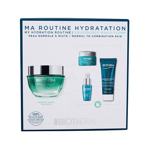 Pleťový gel Biotherm Aquasource Hyalu Plump Gel 50 ml Kazeta