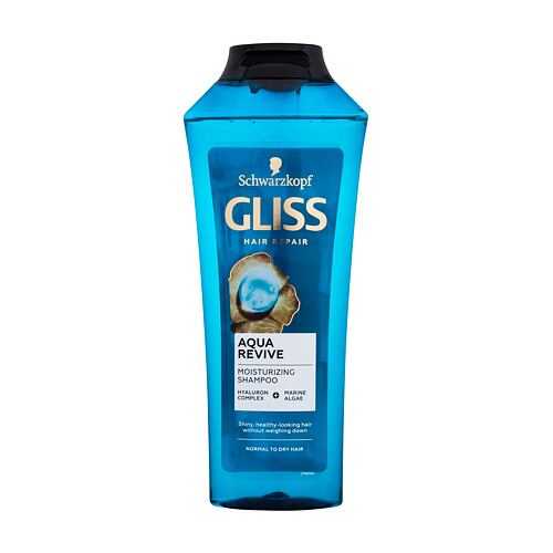 Šampon Schwarzkopf Gliss Aqua Revive Moisturizing Shampoo 400 ml