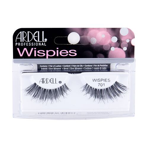 Umělé řasy Ardell Wispies 701 1 ks Black poškozená krabička
