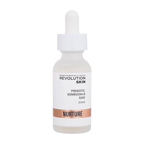 Pleťové sérum Revolution Skincare Nurture Prebiotic Kombucha & Sake Serum 30 ml poškozená krabička