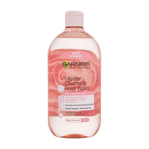 Micelární voda Garnier Skin Naturals Micellar Cleansing Rose Water 700 ml poškozený flakon