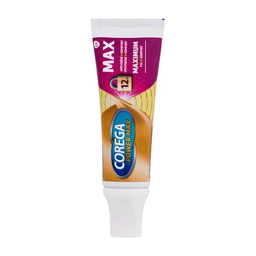 Fixační krém Corega Power Max Fixing + Comfort 40 g poškozená krabička