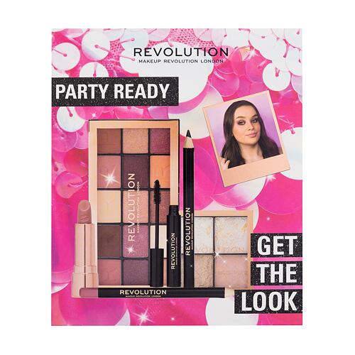 Oční stín Makeup Revolution London Get The Look Party Ready 16,5 g Kazeta