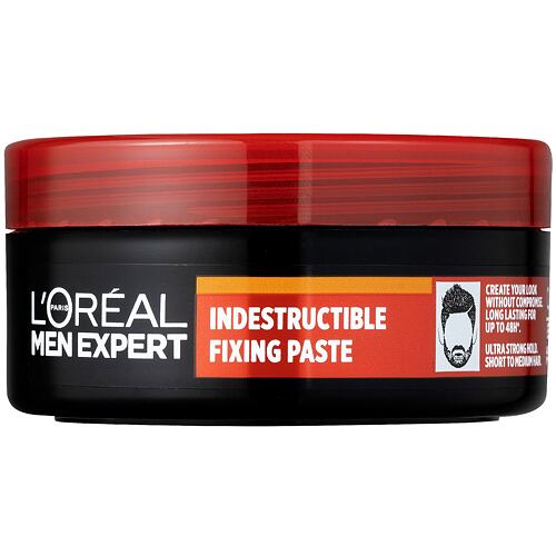 Krém na vlasy L'Oréal Paris Men Expert ExtremeFix Indestructible Fixing Paste 75 ml