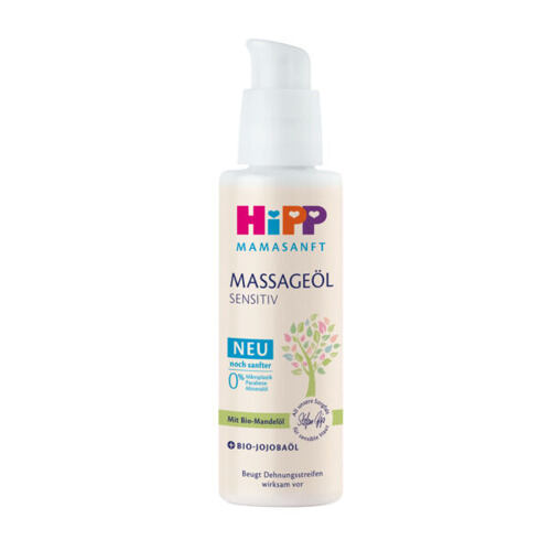 Proti celulitidě a striím Hipp Mamasanft Massage Oil Sensitive 100 ml