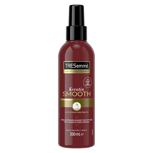 Pro tepelnou úpravu vlasů TRESemmé Keratin Smooth Heat Protect Spray 200 ml