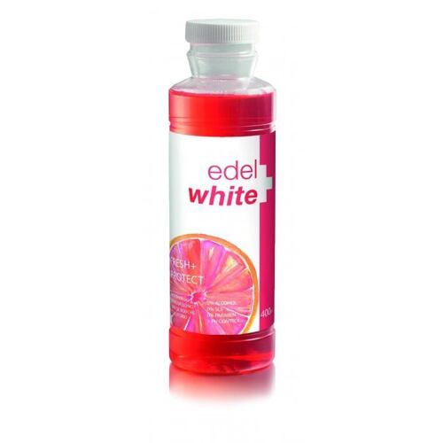 Ústní voda Edel+White Fresh + Protect Mouthwash 400 ml