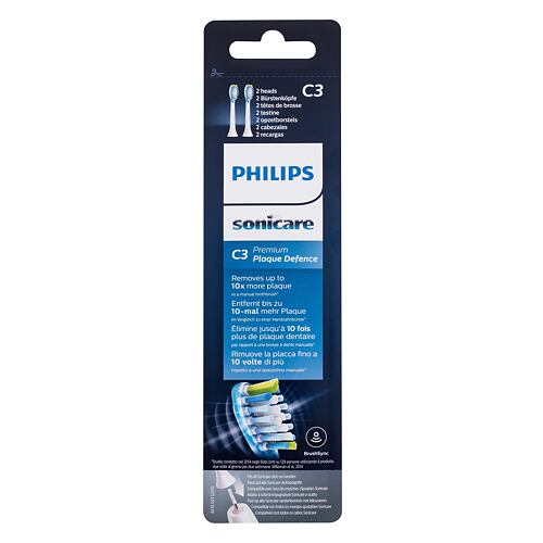 Náhradní hlavice Philips Sonicare C3 Premium Plaque Defence HX9042/17 White 2 ks