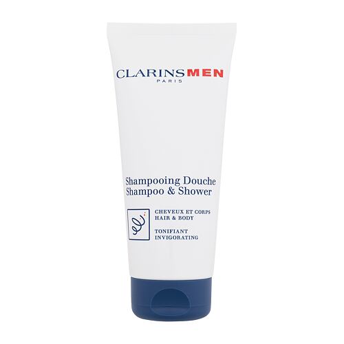 Šampon Clarins Men Shampoo & Shower 200 ml poškozená krabička