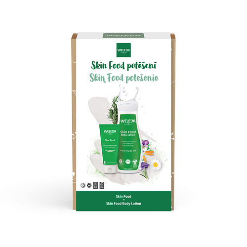 Tělové mléko Weleda Skin Food 30 ml Kazeta