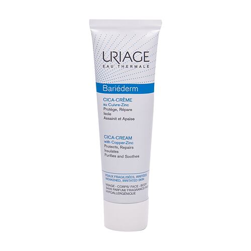 Denní pleťový krém Uriage Bariéderm Cica-Cream 100 ml poškozený flakon
