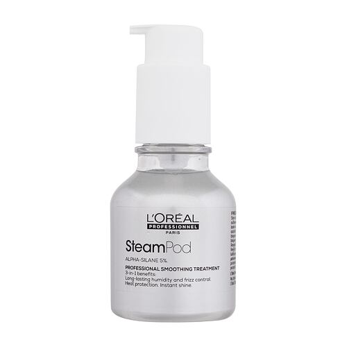 Pro tepelnou úpravu vlasů L'Oréal Professionnel SteamPod Professional Smoothing Treatment 50 ml poškozená krabička
