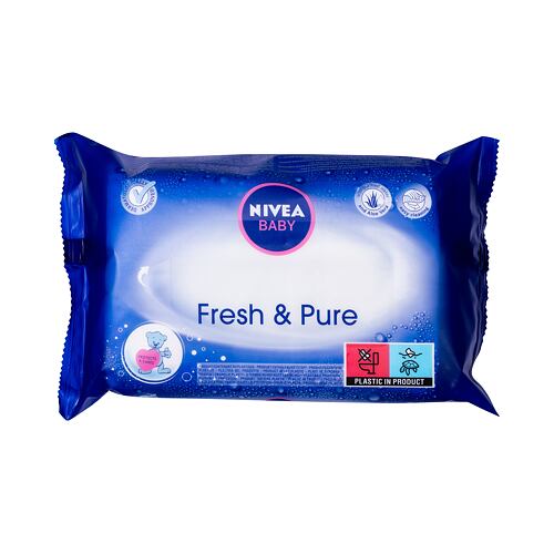 Čisticí ubrousky Nivea Baby Fresh & Pure 63 ks