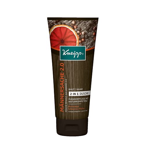 Sprchový gel Kneipp Men Only 2.0 2 in 1 (Männersache) 200 ml poškozený obal