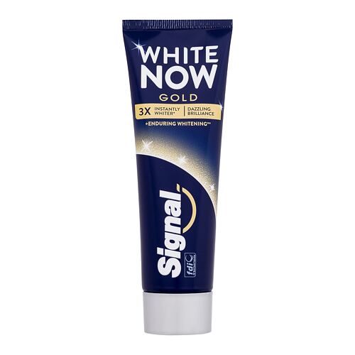Zubní pasta Signal White Now Gold 75 ml poškozená krabička