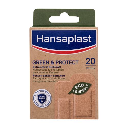 Náplast Hansaplast Green & Protect Plaster 20 ks