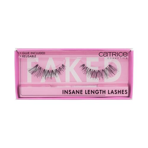 Umělé řasy Catrice Faked Insane Length Lashes 1 ks Black