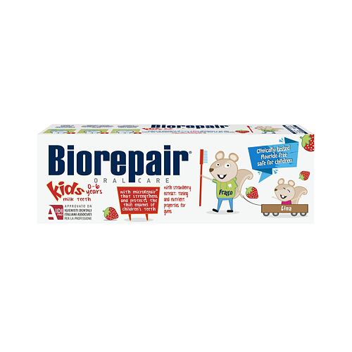 Zubní pasta Biorepair Kids 0-6 Strawberry 50 ml