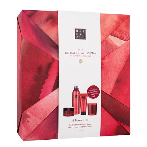 Sprchová pěna Rituals The Ritual Of Ayurveda 4 Bestsellers 200 ml Kazeta