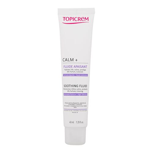 Denní pleťový krém Topicrem Calm+ Soothing Fluid 40 ml poškozená krabička