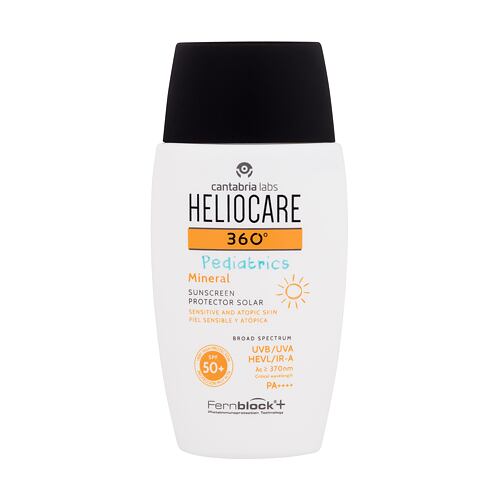 Opalovací přípravek na tělo Heliocare 360° Pediatrics Mineral SPF50+ 50 ml poškozená krabička
