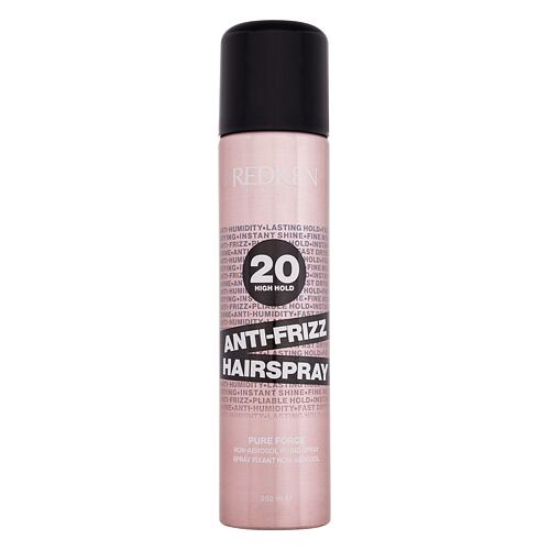 Lak na vlasy Redken Pure Force Anti-Frizz Hairspray 250 ml poškozený flakon