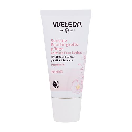 Denní pleťový krém Weleda Almond Calming Face Lotion 30 ml poškozená krabička