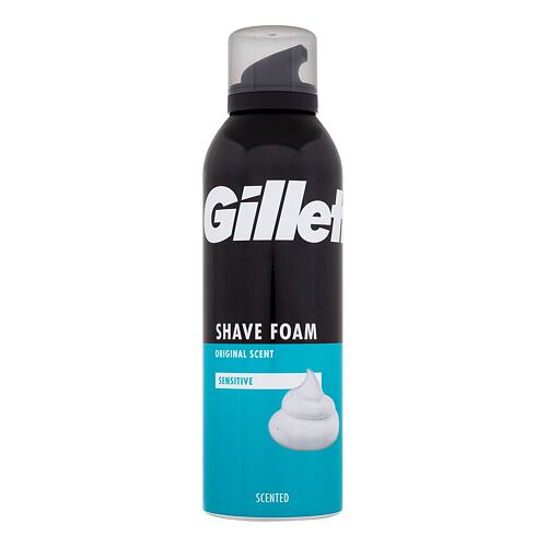 Pěna na holení Gillette Shave Foam Original Scent Sensitive 200 ml