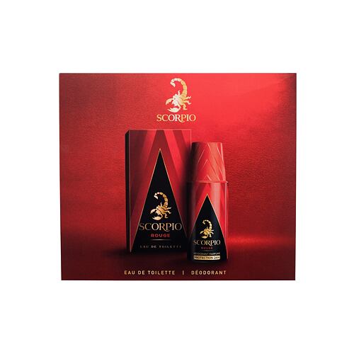 Toaletní voda Scorpio Rouge 75 ml poškozená krabička Kazeta
