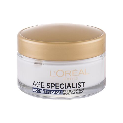Noční pleťový krém L'Oréal Paris Age Specialist 55+ 50 ml poškozený obal