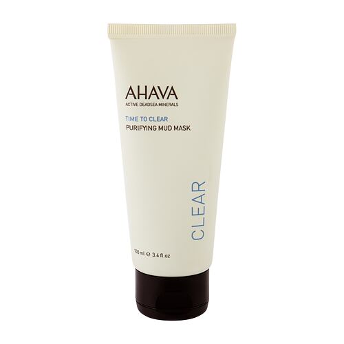 Pleťová maska AHAVA Clear Time To Clear 100 ml poškozená krabička