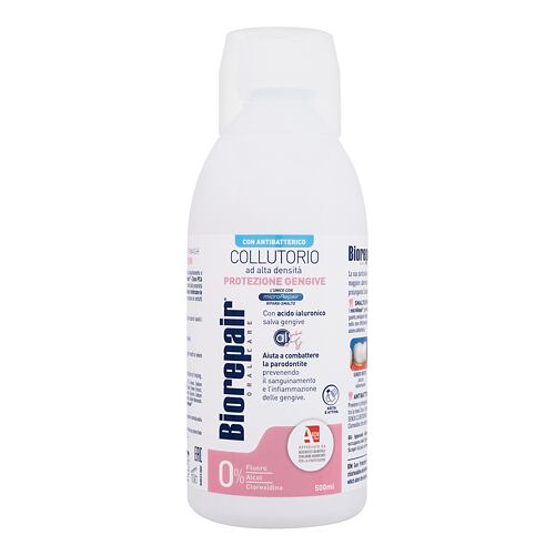 Ústní voda Biorepair Antibacterial Mouthwash Gum Protection 500 ml poškozená krabička