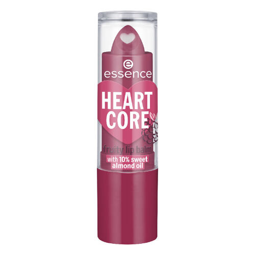 Balzám na rty Essence Heart Core Fruity Lip Balm 3 g 05 Bold Blackberry