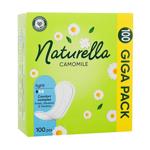 Slipová vložka Naturella Camomile Light 100 ks poškozená krabička