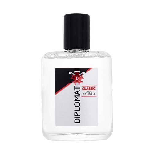 Voda po holení Diplomat Classic 100 ml poškozený flakon